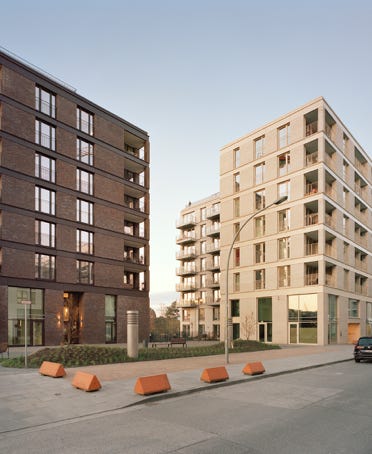Neubau Wohnkomplex Baakenallee, Hamburg